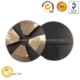 3 inch beveled edge Terrco redi lock concrete floor diamond grinding disc