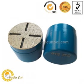 50mm round diamond grinding plugs for Satellite floor grinder